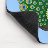 インドのクジャク マウスパッド (コーナー)