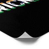 インドのクリケットスポーツ選手 ポスター (角)
