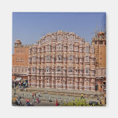 インドのジャイプールにある風の宮殿(ハワ・マハル) マグネット (正面)