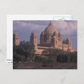 インドのジョドプルのホテルのメイド、バワン ポストカード (正面/裏面)