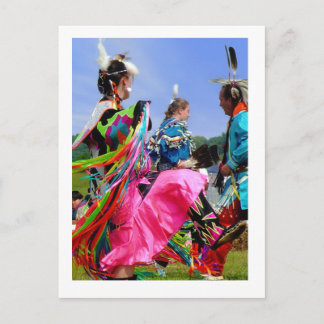 インドのダンス ポストカード