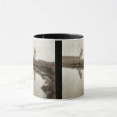 インドのテント小屋 マグカップ (中央)