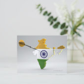 インドのデジタル複合体 ポストカード (スタンド正面)