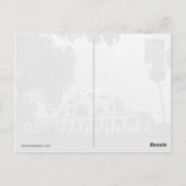 インドのデリーにあるフマユンの墓 ポストカード (裏面)