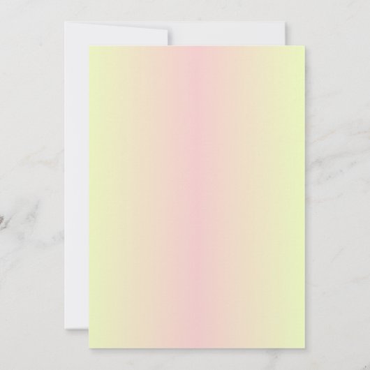 インドのハルディ式 ヒンズー教のカップル フラワー 招待状 (裏面)