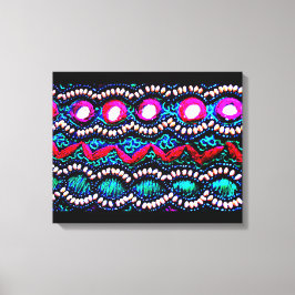 インドのバッグ刺繍 キャンバスプリント