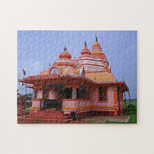 インドのパッラ・マハーデヴ寺院 ジグソーパズル (横)