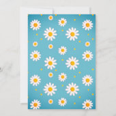 インドのヒンズー教の新築祝い グリハプラヴェーシュ フラワー 招待状 (裏面)