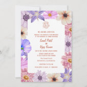 インドのヒンズー教の結婚式 ガネーシャ 招待状 (正面)