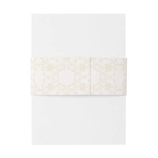 インドのヒンズー教の腹帯に合わせたもの 招待状ベリーバンド (裏面例)