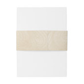 インドのヒンズー教の蓮の結婚式用腹帯 招待状ベリーバンド (裏面例)