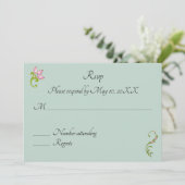 インドのヒンズー教孔雀の結婚式出欠確認 招待状 (スタンド正面)