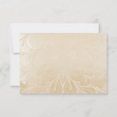 インドのヒンズー教式結婚式 出席確認 出欠カード (裏面)