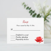 インドのヒンズー教式結婚式 出席確認 出欠カード (スタンド正面)