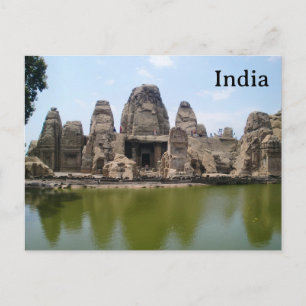 インドのビンテージツーリズム旅行を追加 ポストカード