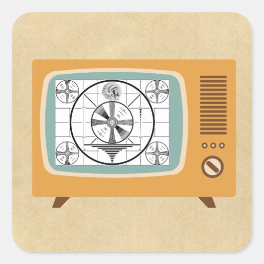 インドのヘッドテストパターン スクエアシール (正面)