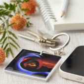 インドのマイル キーホルダー (正面右)