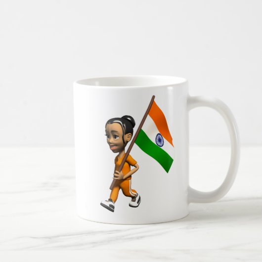 インドのマグ コーヒーマグカップ (右)