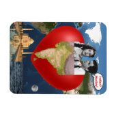 インドのムスリム マグネット (横)