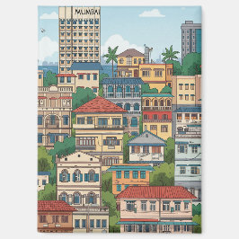 インドのムンバイ旅行 マグネット
