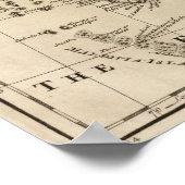 インドのモグル帝国 ポスター (角)