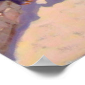 インドのラジャスタンでバケツを充填 ポスター (角)