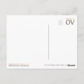 インドのラジャスタン州ウダイプールのGanghaur Ghatで夕暮れ ポストカード (裏面)