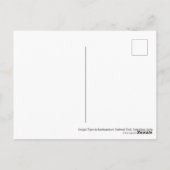 インドのランタンボア国立公園のベンガルタイガー ポストカード (裏面)