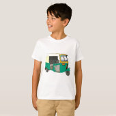 インドのリクシャー Tシャツ (正面フル)