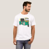 インドのリクシャー Tシャツ (正面フル)