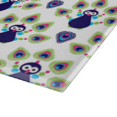 インドのレトロのエキゾチックな孔雀 カッティングボード (角)