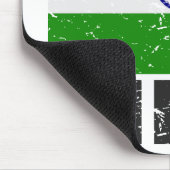 インドのヴィンテージの旗 マウスパッド (コーナー)