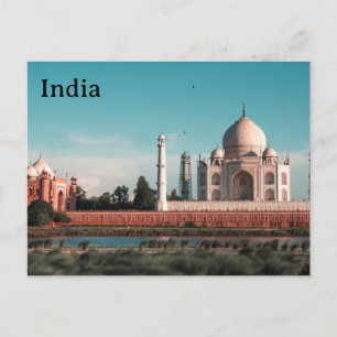 インドのヴィンテージ観光旅行 ポストカード