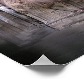 インドの仏殿 ポスター (角)