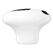 インドの伝統的なヒンズー教のかぎ十字の記号の宗教 セラミックノブ (側面)