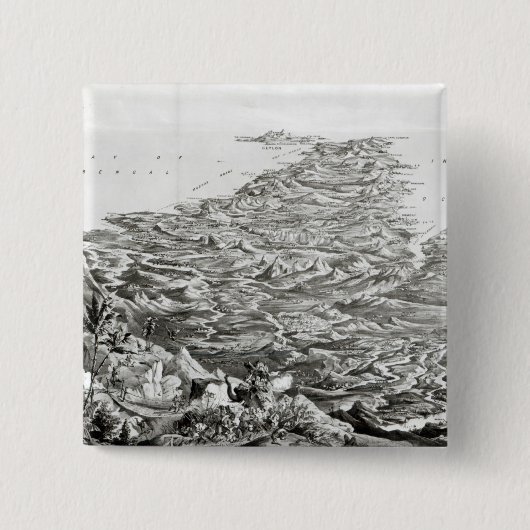 インドの全景 缶バッジ (正面)