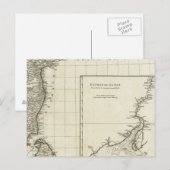 インドの刻印マップ ポストカード (正面/裏面)