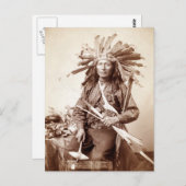 インドの反乱の引き起こすもの1890年 ポストカード (正面/裏面)