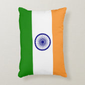 インドの国旗 アクセントクッション (正面(垂直))