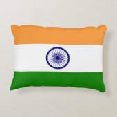 インドの国旗 アクセントクッション (裏面)