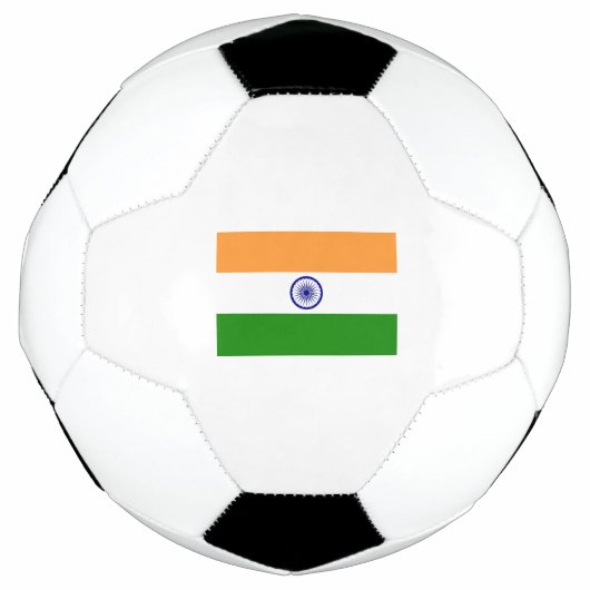 インドの国旗 サッカーボール (正面)