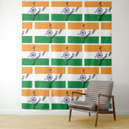 インドの国旗 タペストリー