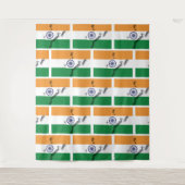 インドの国旗 タペストリー (正面)