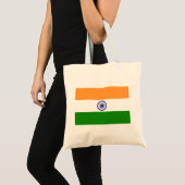 インドの国旗 トートバッグ (正面(商品))
