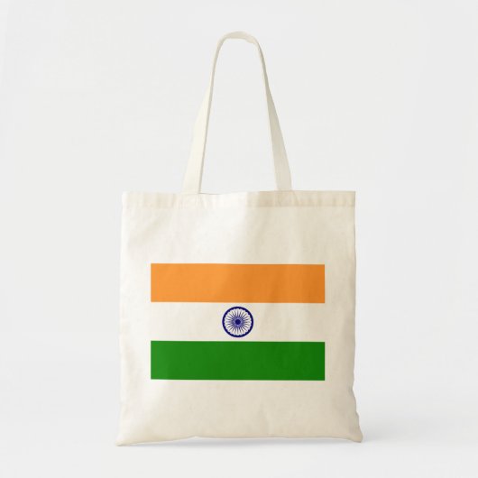 インドの国旗 トートバッグ (正面)