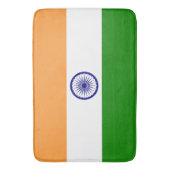 インドの国旗 バスマット (正面縦)