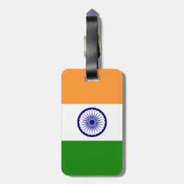 インドの国旗 ラゲッジタグ