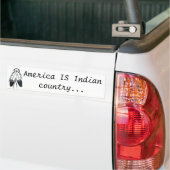 インドの国 バンパーステッカー (トラック上)