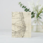 インドの地図 ポストカード (スタンド正面)