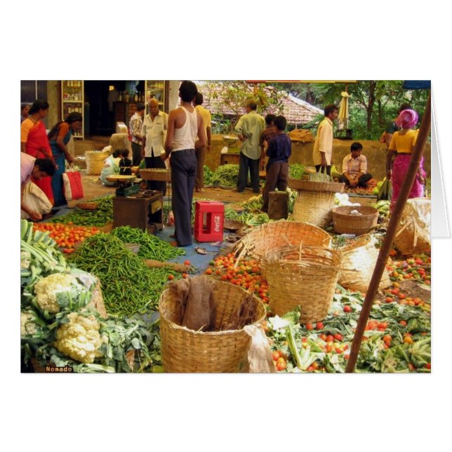 インドの外国市場 (正面横)